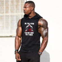 Load image into Gallery viewer, Bodybuilding Stringer Tank Top Hoodie
