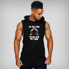 Load image into Gallery viewer, Bodybuilding Stringer Tank Top Hoodie
