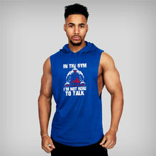 Load image into Gallery viewer, Bodybuilding Stringer Tank Top Hoodie
