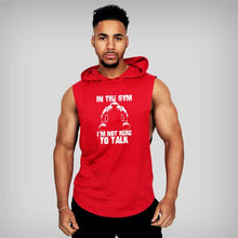 Load image into Gallery viewer, Bodybuilding Stringer Tank Top Hoodie
