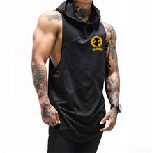 Load image into Gallery viewer, Cotton Sleeveless Shirt Hoodie

